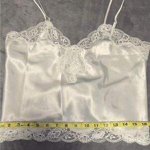 Victoria's Secret White Satin Lingerie